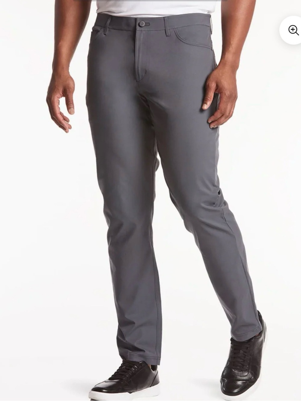 Public Rec Workday Dealmaker Pants 34x30 Gray Performance Stretch Chinos NWOT
